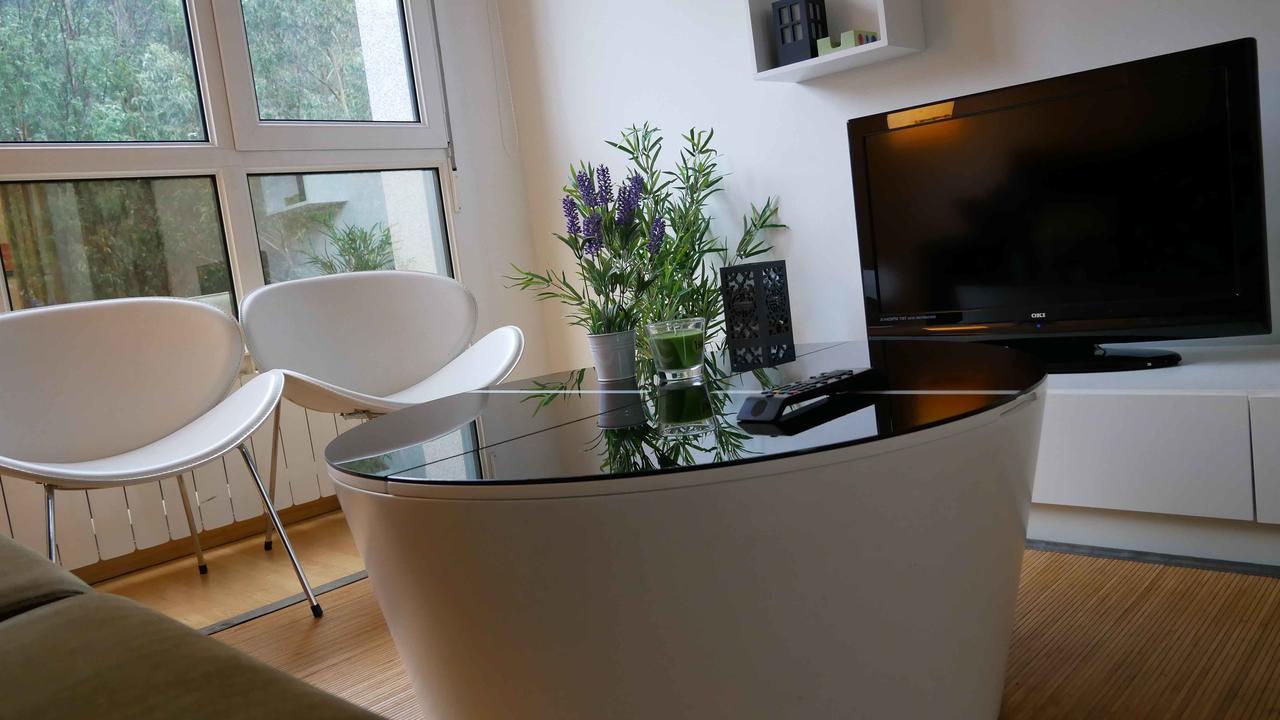 Apartamentos Antares 1 O O Milladoiro Esterno foto